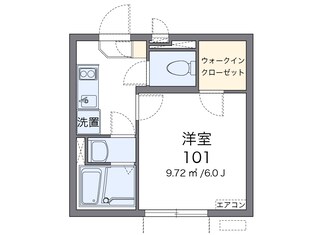 クレイノグラシアの物件間取画像